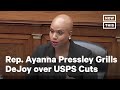 Rep. Ayanna Pressley Grills DeJoy Over Attack on Essential Postal Workers | NowThis