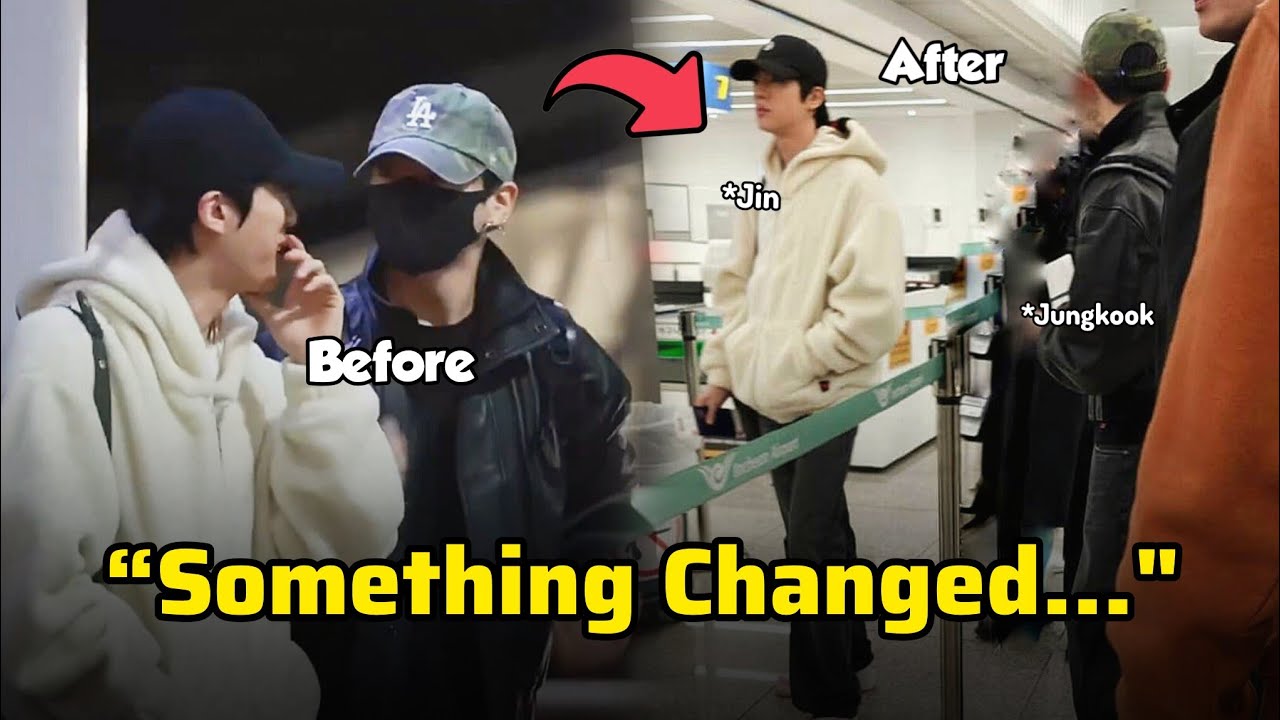 Why Jin and Jungkook’s Recent Interaction at the Airport Feels Different This Time?