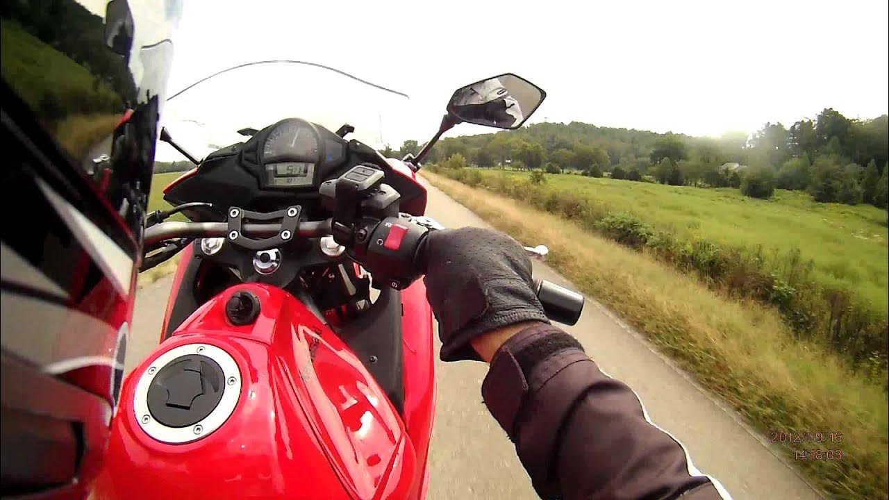 how to wheelie a ninja 650 pt1 YouTube