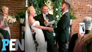 inside cancer survivor sweet valley highs brittany daniels wedding pen entertainment weekly