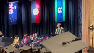 Central Queensland University Melbourne Campus Speech at Graduation Ceremony 🥳