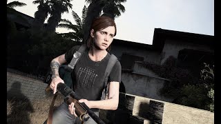 Ellie Black T-Shirt Skin Gameplay ✨🖤 The Last Of Us Part 2 Remastered