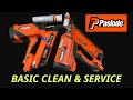 How to service &amp; clean A PASLODE nail gun IM350 IM360xi