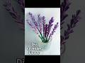 DIY LAVENDER FLOWERS🪻💜✨! EASY PAPER FLOWER CRAFT ! home decor ideas !#craft #papercraft #diy #shorts