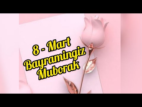 8-Mart Bayram Muborak. CHIROYLISIZ...Sher