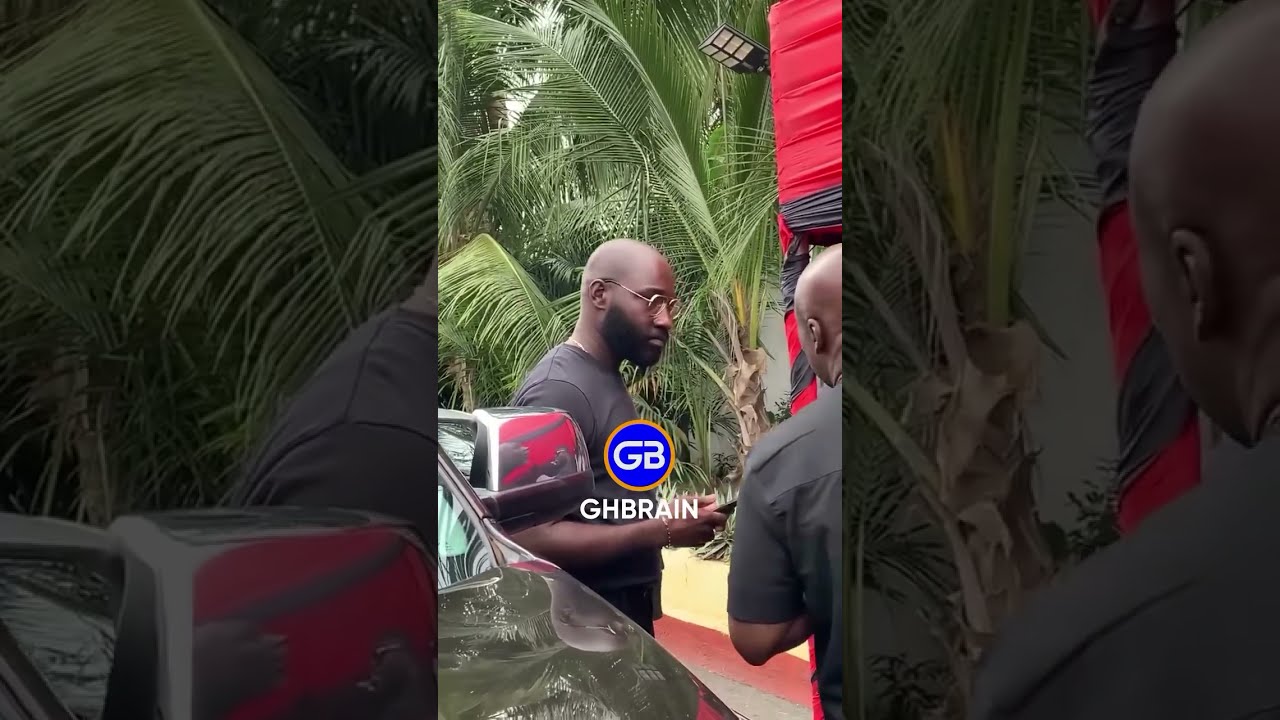 Hon Kennedy Agyapong Arrives At Daddy Lumba S Residence Newtrybstudios Kennedyagyapong