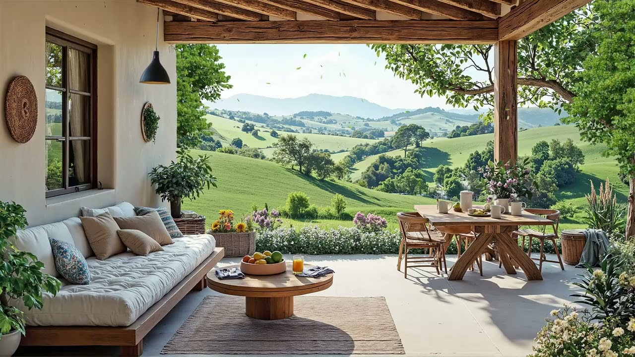 Morning Jazz on the Porch ☀️ Smooth Sax & Piano for Coffee, Relaxing, Focus & Sunny Vibes