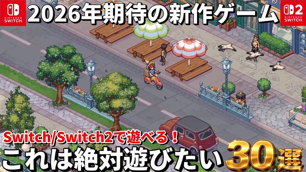 Switch Game Information!] Looking forward to next year! 30 new