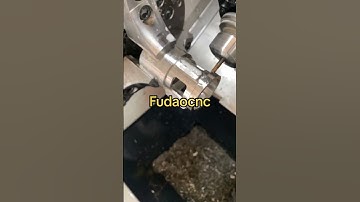 4-axis linkage of turning and milling compound machine#fudaocnc #cnclathe#lathe#cnc #milling