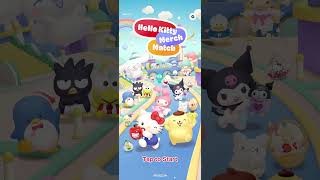 Hello Kitty Merch Match - Title Screen With Music