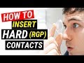How To Put Hard Contact Lenses In | Doctor Eye Health