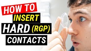 How To Put Hard Contact Lenses In | Doctor Eye Health