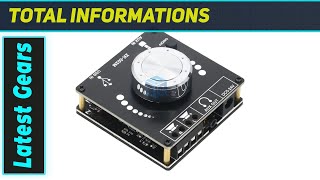 Best Mini Bluetooth Amp 502M 50W Stereo Board Test