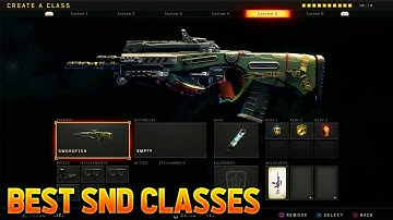 Black Ops 4 BEST SnD Classes After 1.13 Update (BEST COD BO4 Search and Destroy Class Setups)