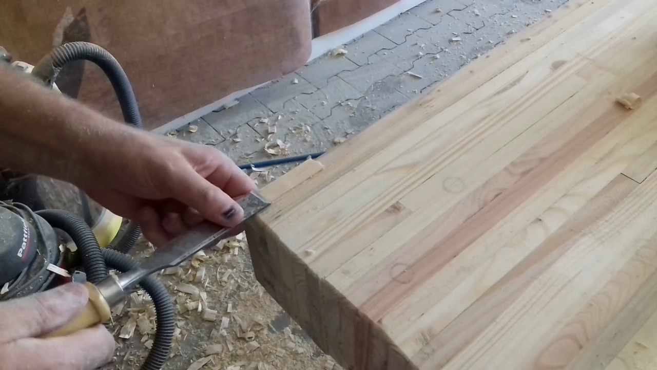 Holz Schadstellen Reparieren Youtube