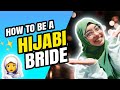 How i did hijab on my wedding day  how you can do it too   bliifee