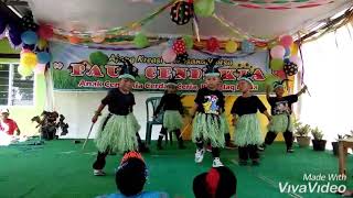 DJ mundur Alon Alon versi anak paud..