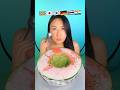 Let’s eat watermelon ice cream 🍉🍦#mukbang #watermelonicecream
