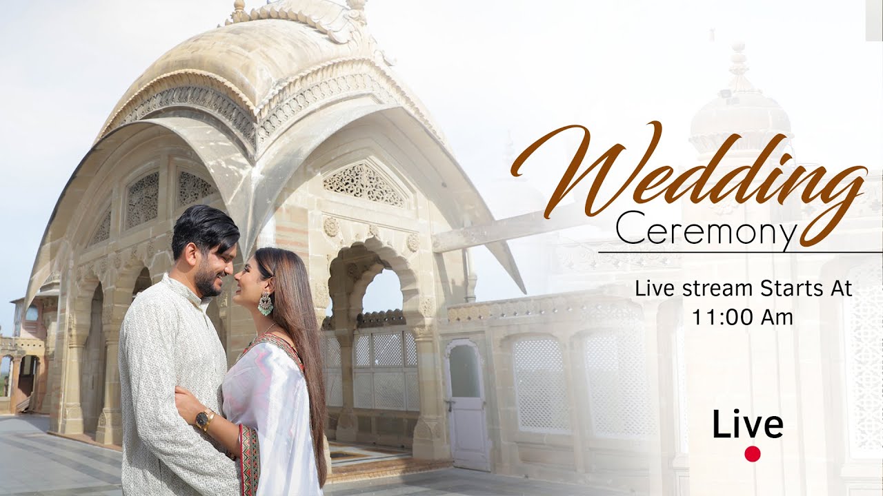 MITESH  ANJALI II WEDDING CEREMONY  Live