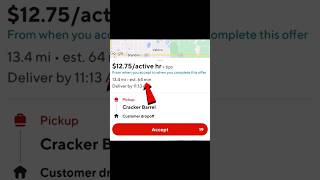 DoorDash EBT 🤯 #doordash #doordashdriver #saraelizabeth #dasher #fooddelivery