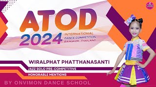 WIRALPHAT PHATTANASANTI - HONORABLE MENTIONS - JAZZ SOLO - ATOD 2024