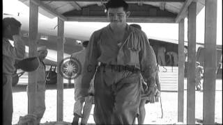 Wounded soldiers of US 5307th Composite Unit (nicknamed Merrill's Marauders) are ...HD Stock Footage