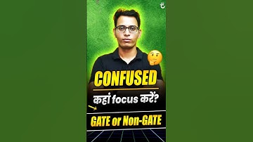 Confused कहाँ Focus करें GATE or NON-GATE | By  Sumit Prajapati | #FMIH