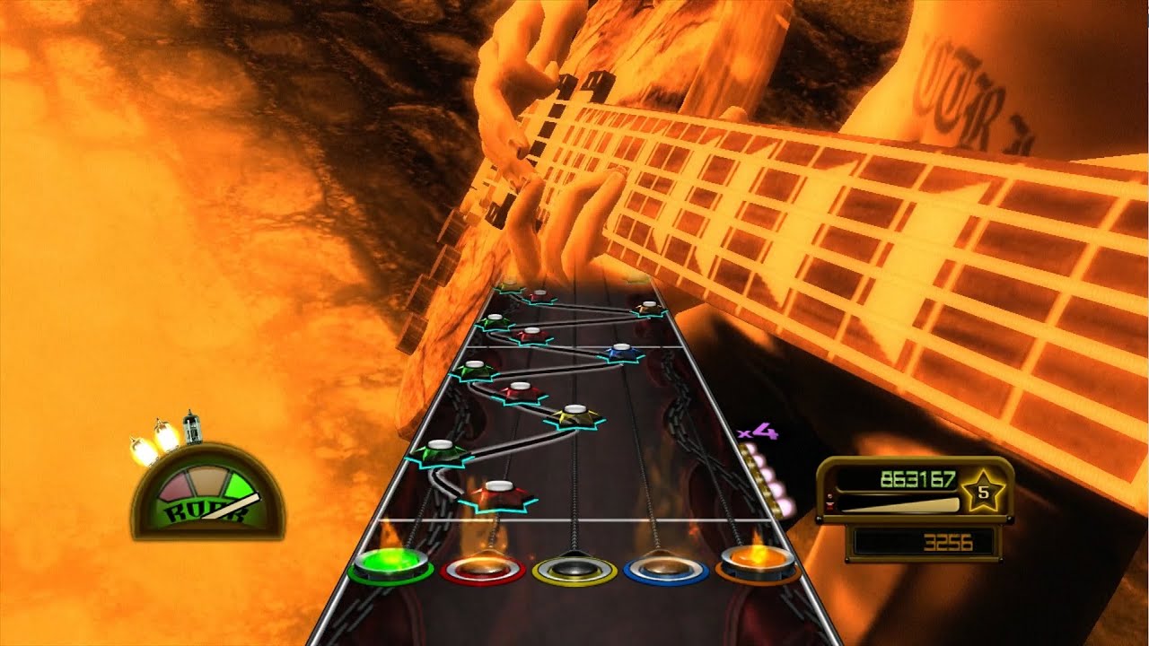 Guitar Hero 3 Through The Fire And Flames Expert 100 Through the Fire and Flames, Dragonforce, Guitar Hero 3, Rhythm⚡️