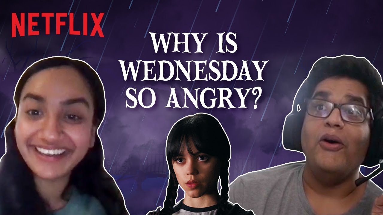 ⁣​Tanmay Bhat Reacts To Wednesday | Urooj Ashfaq | Netflix India