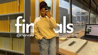 Harvard PREMED STUDY VLOG 🎧🧠 - taking notes, studying for FINALS, study tips + time management tips!