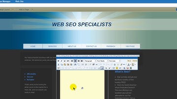 Web Design Software - Adding a flash video