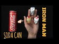 Iron Man Helmet using Soda Can