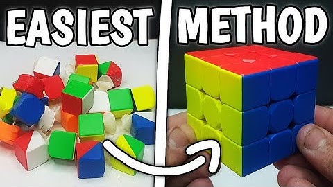 How to Assemble 3x3 Rubiks cube  (Non-Magnetic)