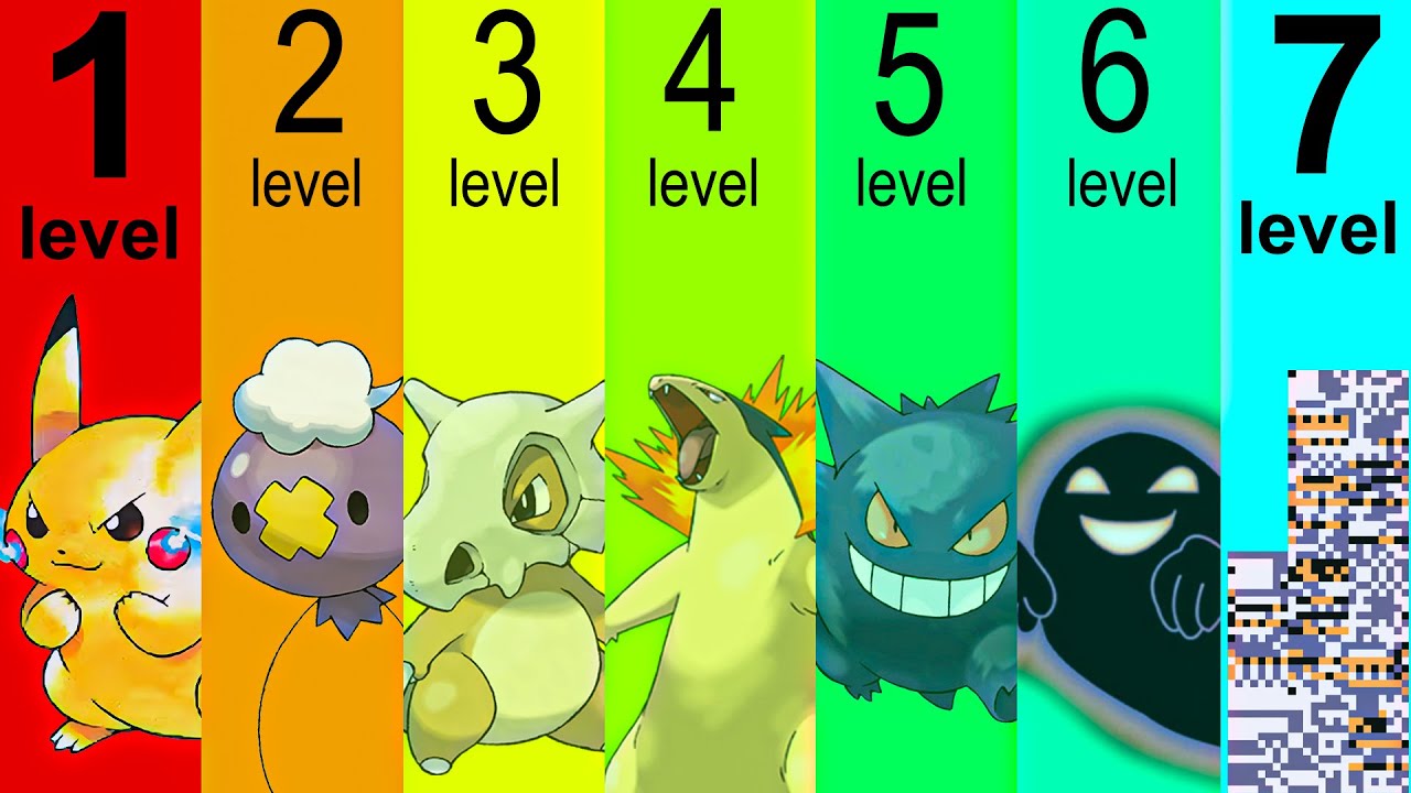 The Seven Levels of Pokemon - YouTube