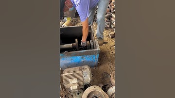 Motor stator disassembly process- Good tools and machinery make work easy