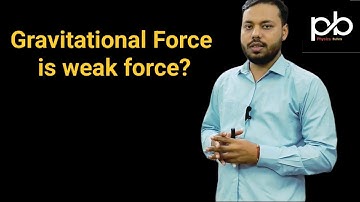 Is Gravitational FORCE Really the Weakest in Nature?@PhysicsBullets 