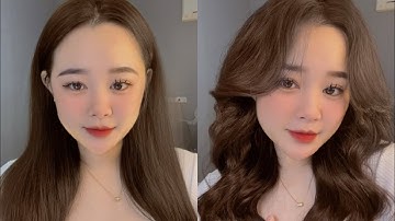 Hướng dẫn uốn tóc xoăn bồng bềnh với máy duỗi tóc