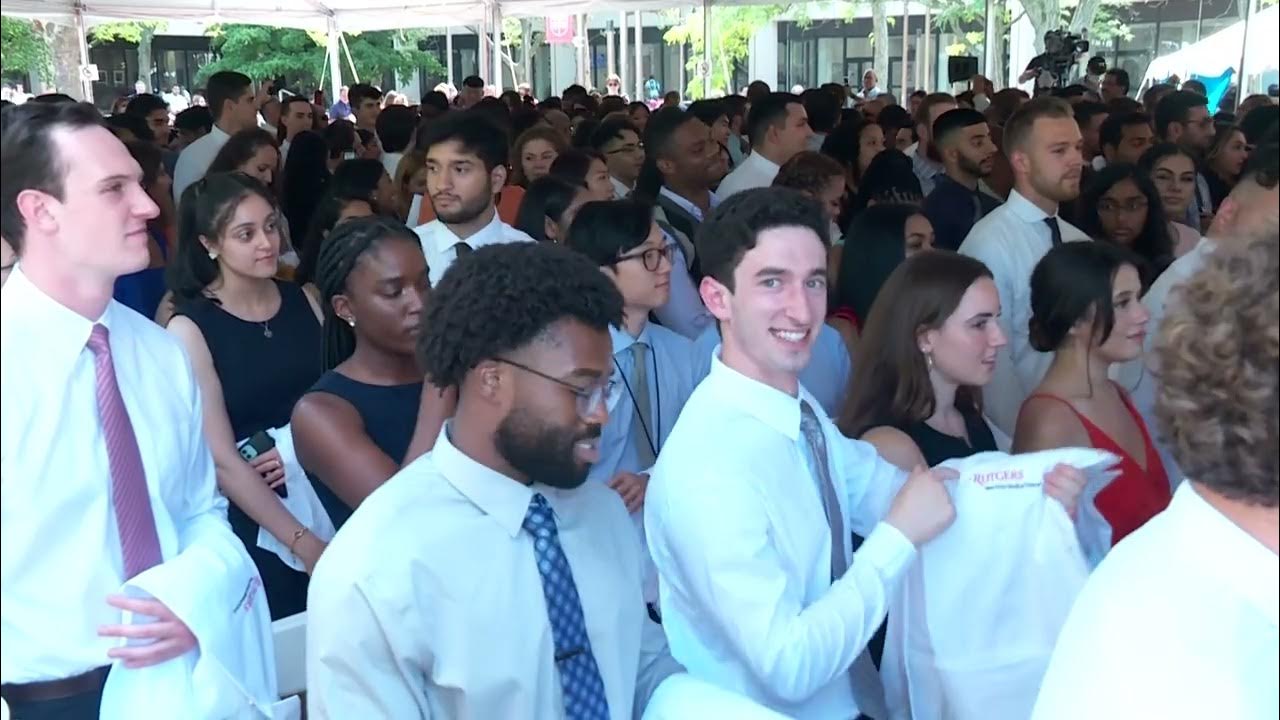 Rutgers NJMS White Coat Ceremony 2022 YouTube