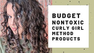 Nontoxic Affordable Curly Girl Method Approved Products  The Curly Girl Method On A Budget