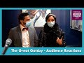 The Great Gatsby  Audience reactions on Covid safety regulations  #BackOnStage