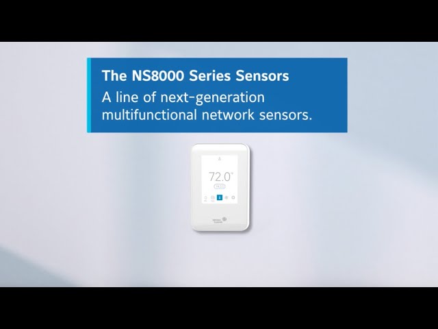 The NS8000 Series Network Sensors by Johnson Controls: A 4-in-1 Device