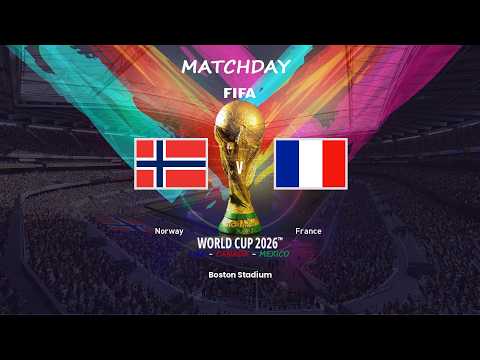 Video Norway vs. France | FIFA World Cup 2026 | eFootball PES Prediction