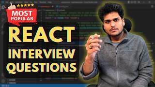 Top 12 React Interview Questions 🔥 for Freshers & Experienced  | Preparation 2024 🚀