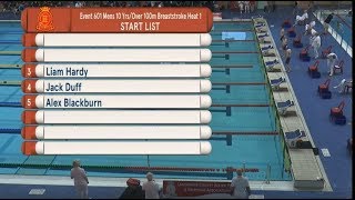 Jack Duff - Heat 1 Lcc 100M Brest Stroke 28-Jan-2018