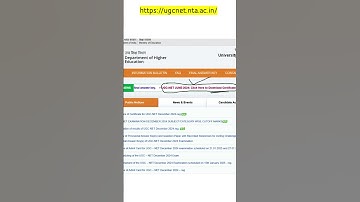Important Notification| UGC NET Dec 2024 E-Certificate Out Now!!🎓 Here