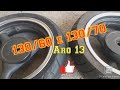 Pneus 130/60 e 130/70  aro 13 - GY6,Dafra Laser,Future125 - pneu novo