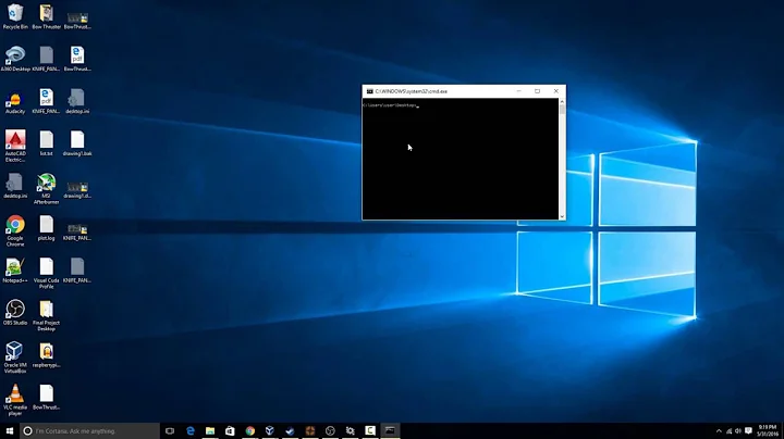 How to Open Windows Command Prompt in Windows 10