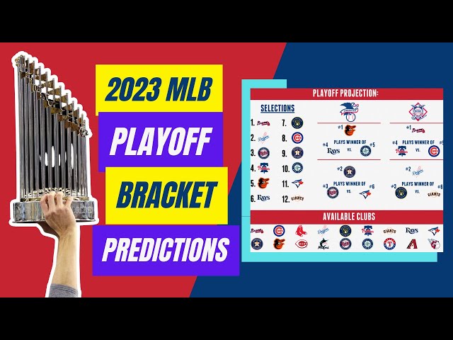 2023 MLB Playoff Bracket Predictions (in early September) 
