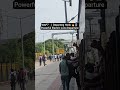 WAP7 Departing Honk 🔥🚆 Powerful Electric Loco Departure #shorts  #yt  #wap7