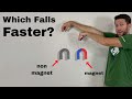 Do Magnets Fall Faster Than Non-Magnets? (Boyd Bushman Magnet Drop)